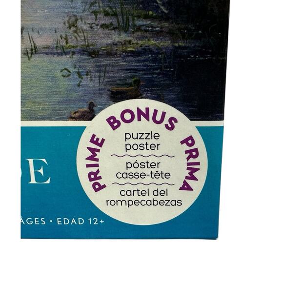 Ceaco Thomas Kinkade 1000 Piece Jigsaw Puzzle and Poster NANETTE'S COTTAGE New - Picture 4 of 5